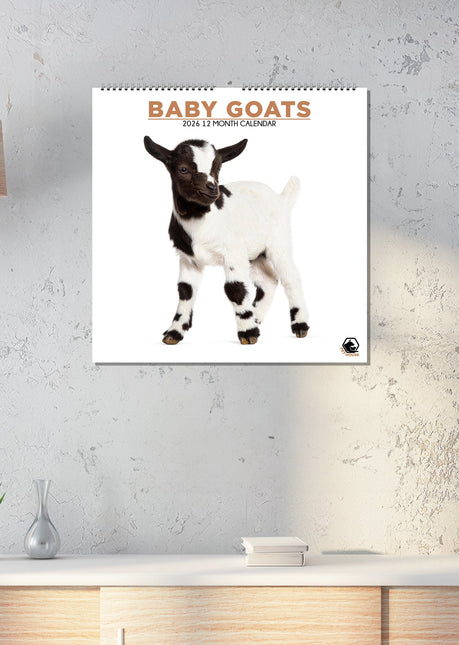 CalendarsRUs Baby Geiten Kalender 2026