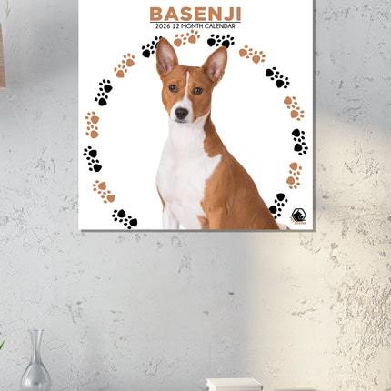 CalendarsRUs Basenji Kalender 2026