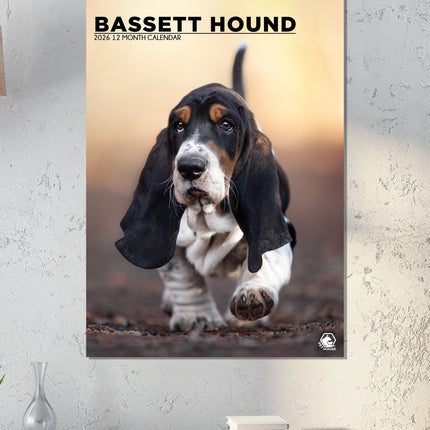 CalendarsRUs Basset Hound A3 Kalender 2026