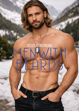 CalendarsRUs Bearded Men A3 Kalender 2027