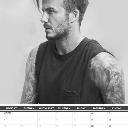 CalendarsRUs Beckham Kalender A3 2025