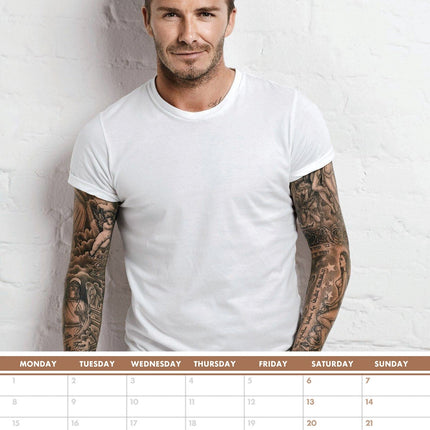 CalendarsRUs Beckham Kalender A3 2025