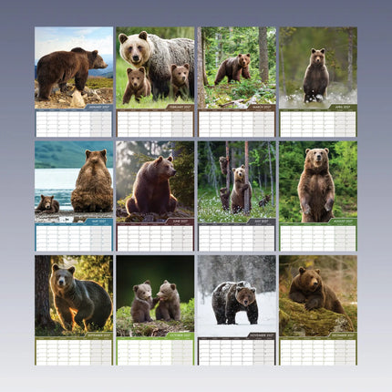 CalendarsRUs Beren A3 Kalender 2027
