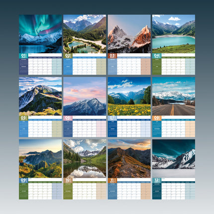 CalendarsRUs Bergen A3 Kalender 2026