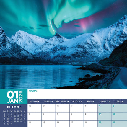 CalendarsRUs Bergen A3 Kalender 2026