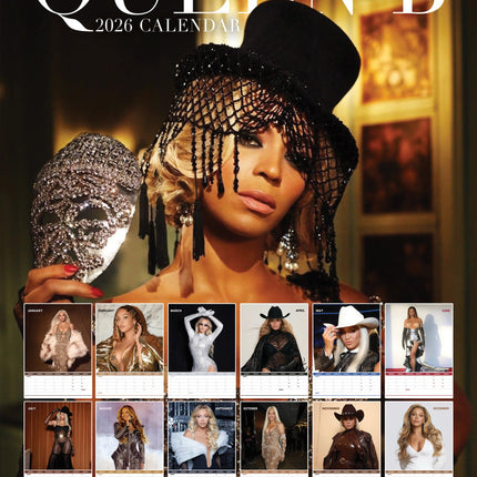 CalendarsRUs Beyonce A3 Kalender 2026
