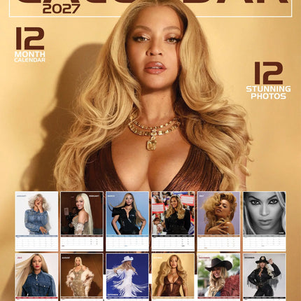 CalendarsRUs Beyonce A3 Kalender 2027