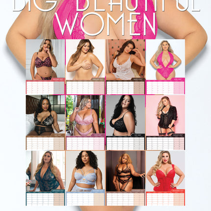 CalendarsRUs Big Beautiful Woman A3 Kalender 2027