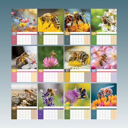 CalendarsRUs Bijen A3 Kalender 2026