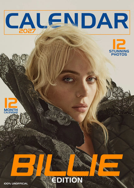 CalendarsRUs Billie Eilish A3 Kalender 2027