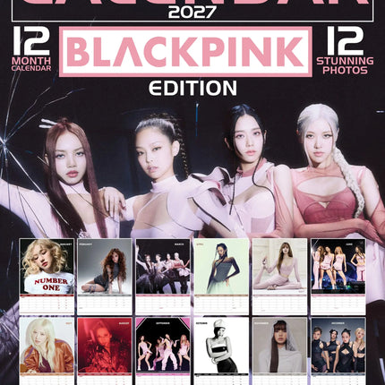 CalendarsRUs Blackpink A3 Kalender 2027