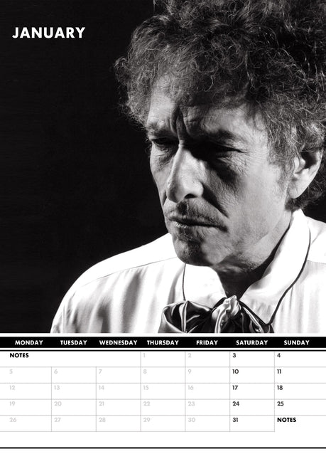 CalendarsRUs Bob Dylan A3 Kalender 2026
