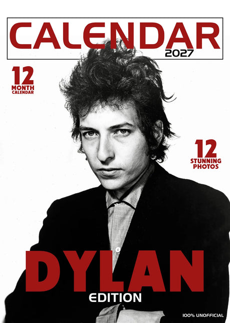 CalendarsRUs Bob Dylan A3 Kalender 2027