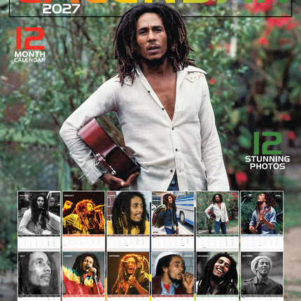 CalendarsRUs Bob Marley A3 Kalender 2027