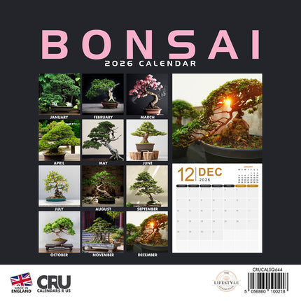 CalendarsRUs Bonsai Kalender 2026