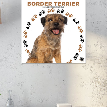 CalendarsRUs Border Terrier Kalender 2026