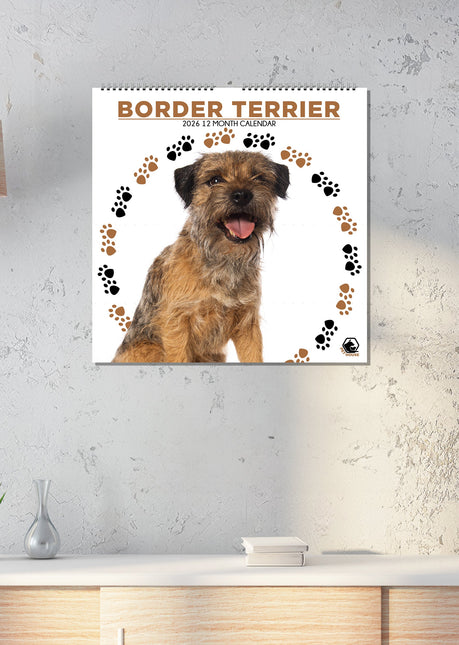 CalendarsRUs Border Terrier Kalender 2026