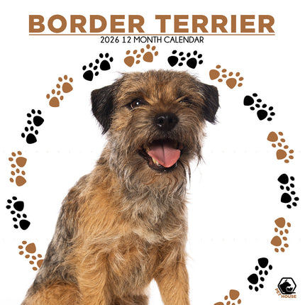 CalendarsRUs Border Terrier Kalender 2026