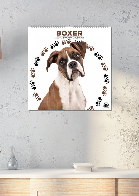 CalendarsRUs Boxer Kalender 2026