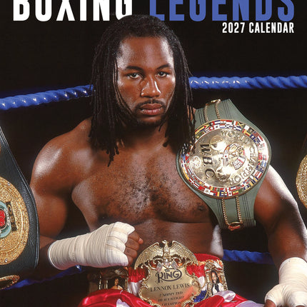 CalendarsRUs Boxing Legends A3 Kalender 2027