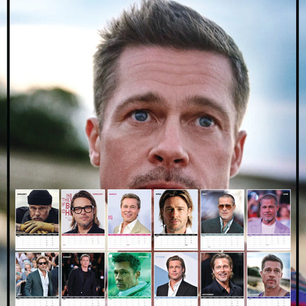 CalendarsRUs Brad Pitt A3 Kalender 2027