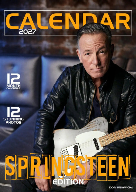 CalendarsRUs Bruce Springsteen A3 Kalender 2027