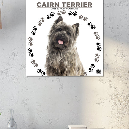 CalendarsRUs Cairn Terrier Kalender 2026