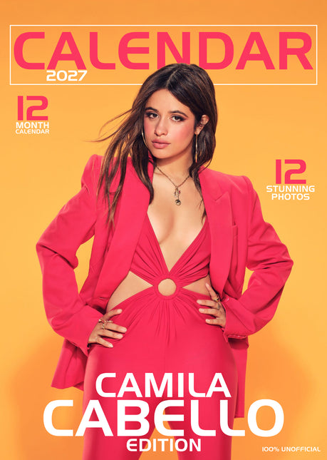 CalendarsRUs Camila Cabello A3 Kalender 2027