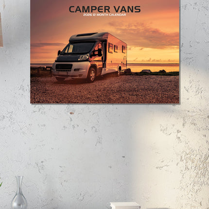CalendarsRUs Camper Vans A3 Kalender 2026