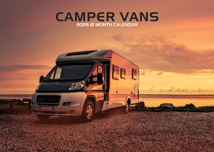 CalendarsRUs Camper Vans A3 Kalender 2026
