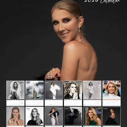 CalendarsRUs Celine Dion A3 Kalender 2026