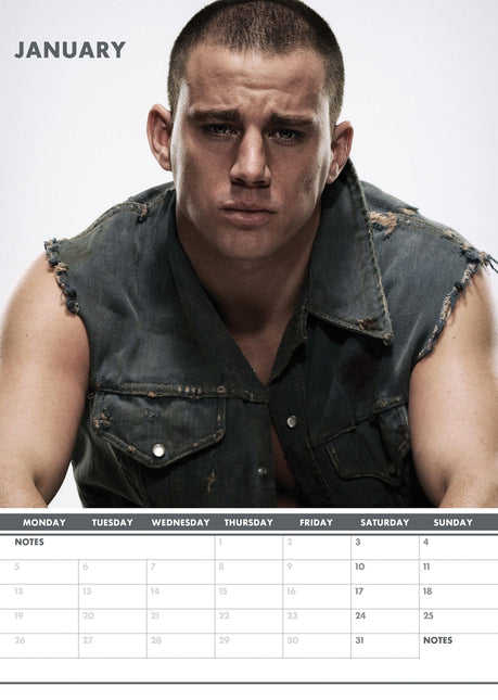 CalendarsRUs Channing Tatum A3 Kalender 2026