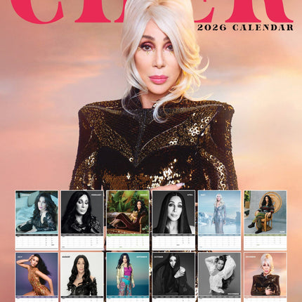 CalendarsRUs Cher A3 Kalender 2026