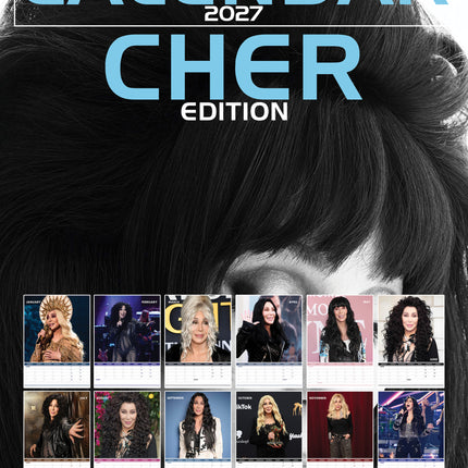 CalendarsRUs Cher A3 Kalender 2027