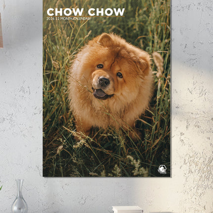 CalendarsRUs Chow Chow A3 Kalender 2026
