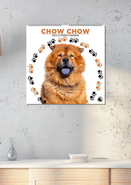 CalendarsRUs Chow Chow Kalender 2026
