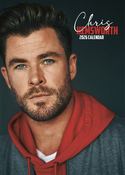 CalendarsRUs Chris Hemsworth A3 Kalender 2026
