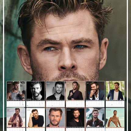 CalendarsRUs Chris Hemsworth A3 Kalender 2027