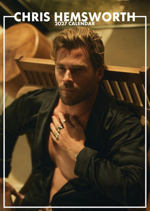 CalendarsRUs Chris Hemsworth A3 Kalender 2027