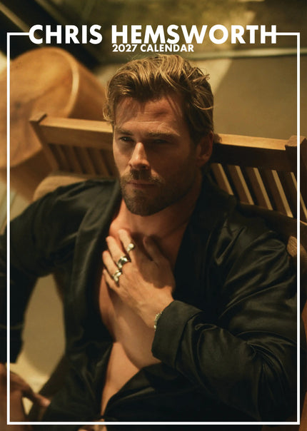 CalendarsRUs Chris Hemsworth A3 Kalender 2027