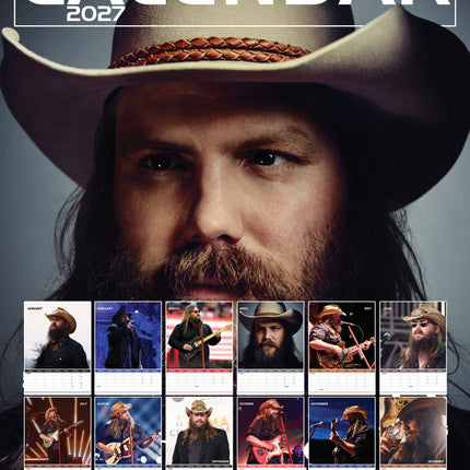 CalendarsRUs Chris Stapleton A3 Kalender 2027