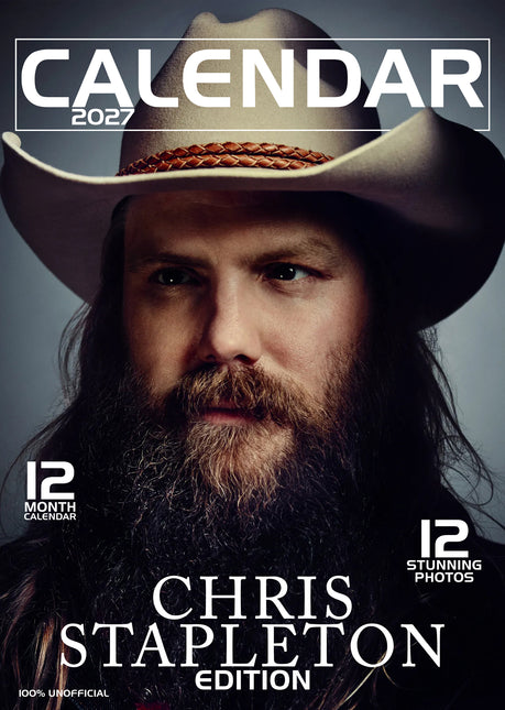 CalendarsRUs Chris Stapleton A3 Kalender 2027