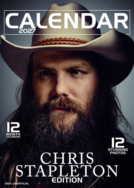 CalendarsRUs Chris Stapleton A3 Kalender 2027