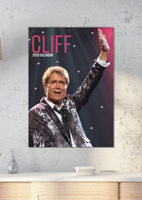 CalendarsRUs Cliff Richard A3 Kalender 2026