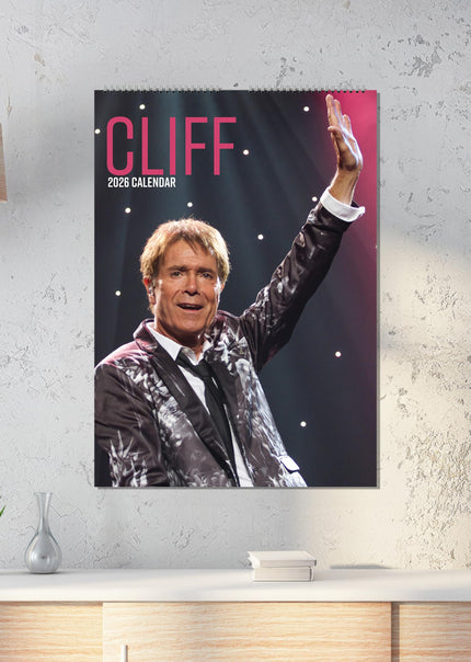 CalendarsRUs Cliff Richard A3 Kalender 2026