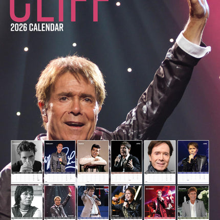CalendarsRUs Cliff Richard A3 Kalender 2026