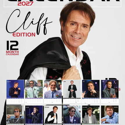 CalendarsRUs Cliff Richard A3 Kalender 2027