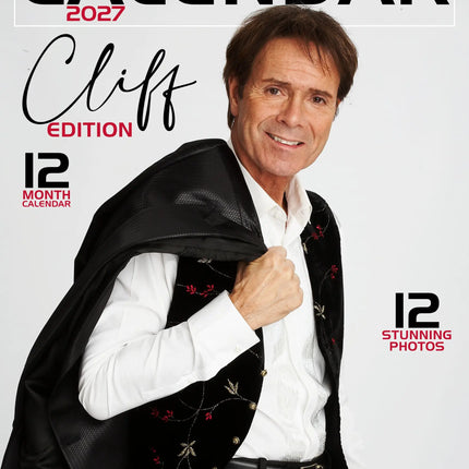 CalendarsRUs Cliff Richard A3 Kalender 2027