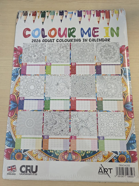 CalendarsRUs Colouring In A3 Kalender 2026