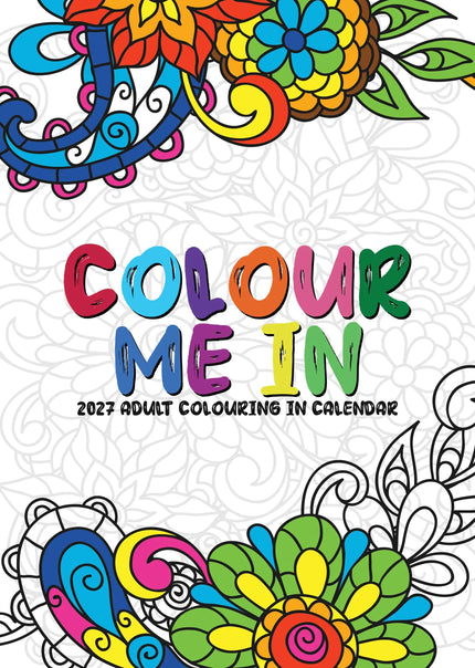 CalendarsRUs Colouring In A3 Kalender 2027